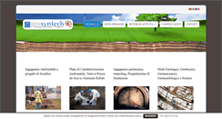 Desktop Screenshot of geosyntech.it